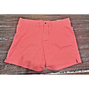 Magellan Outdoors Falcon Lake Fishing Shorts Coral Plus Size 1X (16/18)